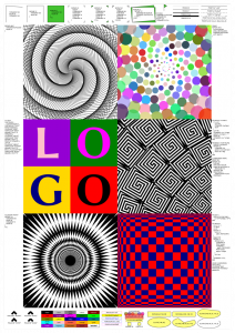Dieses Poster zeigt nur wenige Beispiele dessen, was Libre Logo kann.
