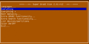 Fast zu schön, um wahr zu sein: Super Grub 2 Disk 2.00s2 verspricht, alle installieren Betriebssysteme zu finden.
