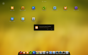 Desktop von Deepin 2014 (Quelle: http://planet.linuxdeepin.com).