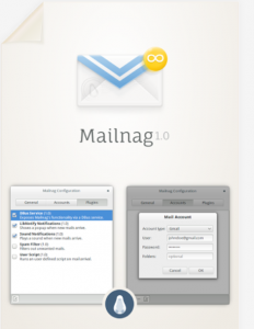 Screenshots aus Ulbrichs Post zeigen die neue Benutzeroberfläche von Mailnag 1.0.