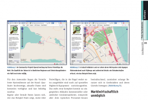 Abbildung 13: Openstreetmap gehört zu den freien Onlinediensten und möchte mit Hilfe der Nutzer etwas aufbauen, von dem die Web-Community profitiert.