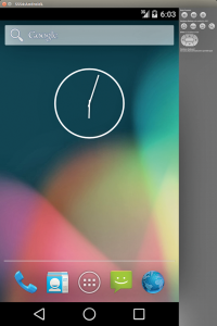 Abbildung 2: Dank des vorbereiteten Android SDK ist die virtuelle Maschine mit Android L in wenigen Mausklicks einsatzbereit.