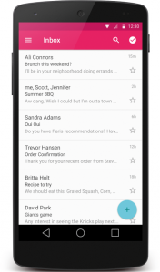 Abbildung 4: Die neue &raquo;RecyclerView&laquo; für Android L ergänzt die bisherige &raquo;ListView&laquo;-Ansicht um mehr Details.