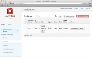 Abbildung 5: Docker lässt sich mittlerweile auch direkt an Open Stack anbinden, allerdings ist die Integration Design-bedingt noch etwas holprig.