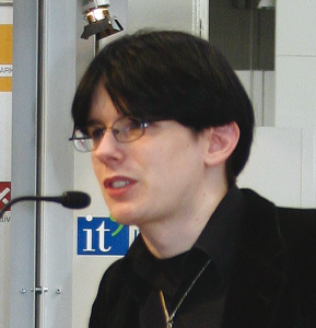 Abbildung 9: Linux- und Open-Source-Aktivist Harald Welte gewann mehrere Verfahren um die GPL.