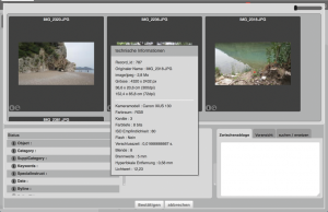 Abbildung 3: Phraseanet liest beim Import sämtliche Exif-, IPTC- und XMP-Informationen ein und speichert die Metadaten zu den Bildern.