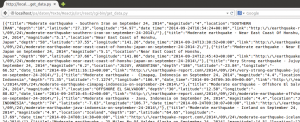 Abbildung 3: Die Anwendungsdaten liegen bereits im praktischen Json-Format vor.
