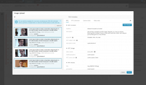 Auch Bilder verwaltet Superdesk (Quelle: Sourcefabric, CC-BY-4.0).