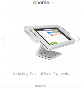 "Gnoome" - so wollte Groupon sein POS-Tablet-OS nennen. Doch kurz vor einem Rechtsstreit lenkte der Konzern ein.