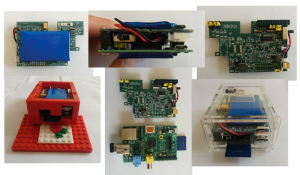 Abbildung 1: Die Upis bringt zusätzliche Anschlüsse und Schalter mit. Sie passt zwar sehr gut auf den Raspberry Pi, aber dann nicht mehr in die üblichen Gehäuse.