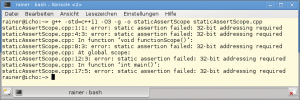 Abbildung 1: Die Funktion »static_assert()« deckt verschiedene Bereiche ab.