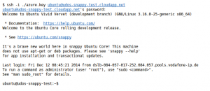 Abbildung 6: Das Anfang Dezember 2014 veröffentlichte Snappy Ubuntu Core liegt bislang nur in einer Betaversion vor. Die läuft allerdings bereits in Microsofts Cloudumgebung Azure.