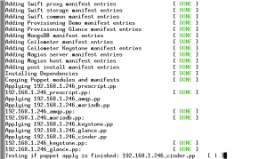 Abbildung 1: Installation von Open Stack in einem Rutsch – dank Packstack.