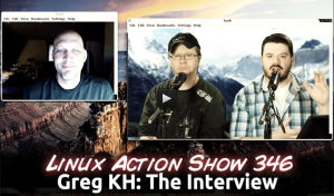 Abbildung 1: Die Linux Action Show ist ein Videomagazin, das sich mit aktuellen Linux-Themen beschäftigt.