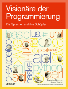 Abbildung 2: Legendäre Schöpfer bekannter Programmiersprachen geben im E-Book einen Einblick in ihre Konzepte.