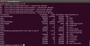 Abbildung 6: Im Dateisystem des Ubuntu Phone trifft der Nutzer auf Altbekanntes.