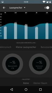 Abbildung 8: Für Soundeffekte bringt die Firmware eine eigene App namens Audio FX mit.