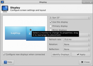 Auf mehrere Monitore ist Xfce nun besser vorbereitet. (Quelle: xfce.org)