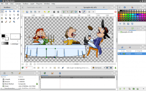 Mit Synfig 1.0 lassen sich 2-D-Animationen erstellen (Quelle: synfig.org)