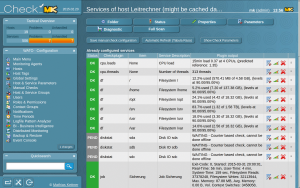 Abbildung 3: Das moderne Webinterface von Check_MK.