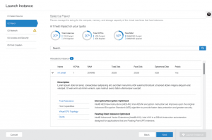 Abbildung 4: Alles neu macht der April: Der neue Launch-Instance-Dialog wirkt nicht nur deutlich eleganter und funktionaler, er ist es auch.