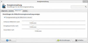 Abbildung 8: Gut für Laptops und Stand-PCs: Die Energie-Einstellungen lassen sich nun feiner justieren.