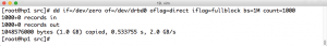 Abbildung 4: Deutliche Performance-Vorteile mit DRBD über Infiniband mit RDMA: 2 GByte pro Sekunde gegenüber …