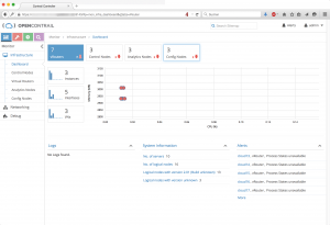 Abbildung 4: Das Contrail-Plugin für das Open-Stack-Dashboard lässt sich nur mit vielen Patches überhaupt zur Kooperation bewegen.