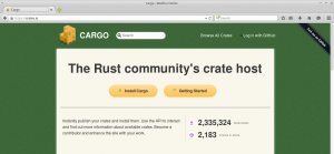 Abbildung 1: Die Community von Rust arbeitet fleißig an Zusatzsoftware für die Programmiersprache.