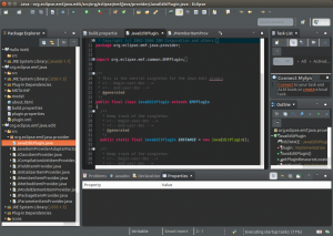 Abbildung 5: Das Dark Theme für Eclipse bietet zwar in der neuen Version einige Verbesserungen an, ist dadurch aber noch immer nicht wirklich gut benutzbar.