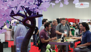 Abbildung 3: Die Expo-Halle war nur zu bestimmten Zeiten fürs Publikum geöffnet.