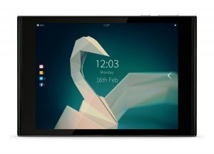 Jolla-Tablet mit Open-Source-Betriebssystem Sailfish OS. Quelle: Jolla