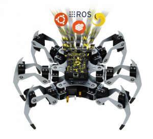 Diese Drohne fliegt nicht, krabbelt dafür aber. Unter der Haube stecken Open-Source-Komponenten (Quelle: indiegogo.com)