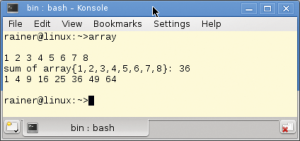 Abbildung 1: Die Lambda-Funktion agiert über eine Referenz auf den Elementen von &raquo;std::array&laquo;.