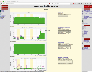 Abbildung 6: Der Mühe Lohn: Wer per Optware SNMP auf dem Odroid C1+ installiert, wird mit Graphen in MRTG belohnt.