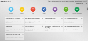 Abbildung 10: Der Univention Corporate Server punktet mit einer Vielzahl von Diagnose- und Wartungstools.