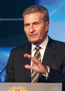 Abbildung 2: Die Beratung abwarten, sagte EU-Kommissar Günther Oettinger unbestimmt.