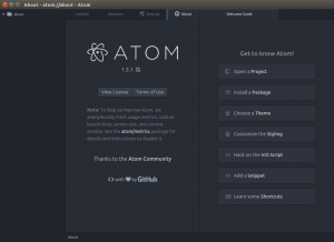 Eine neue Version des Texteditors Atom ist erschienen.