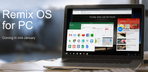 Remix OS: Screenshot von der Webseite (Quelle: http://www.jide.com)