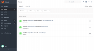 Mit Hilfe der neuen To-do-Listen sollen sich Gitlab-User besser organisieren. (Quelle: about.gtilab.com)