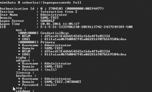 Abbildung 3: Mimikatz ist ein Open-Source-Tool, das Schwächen von Windows-Clients ausnutzt, um Active-Directory-Accounts zu kompromittieren.