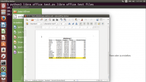 Abbildung 2: Das Skript instruiert Libre Office, beliebig komplexe Dateien zu öffnen.