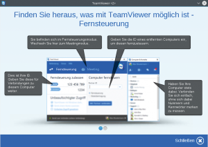 Abbildung 2: Das kommerzielle Teamviewer gehört zu den populärsten Remote-Desktop-Anwendungen und läuft auch unter Linux, allerdings mit Wine.