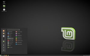 Cinnamon-Desktop von Mint 18. Quelle: Linux Mint