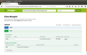 Abbildung 5: Das Swagger UI zeigt die Dokumentation zur REST-Schnittstelle aus <link href="#article_l2" class="listing" srcset=