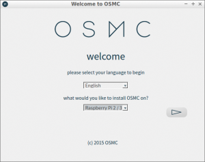 Abbildung 9: Ungewöhnlich, aber einfach – der OSMC-Installer.