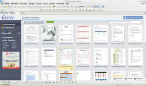 Abbildung 9: Ungewöhnlich, doch durchaus verständlich: Die Oberfläche von WPS Office.