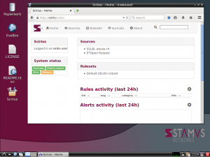 Abbildung 2: Über das in Selks enthaltene Webinterface Scirius steuert der Anwender Suricata recht komfortabel.