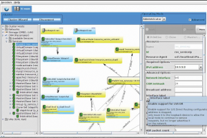Abbildung 3: Open QRM bindet die Linux Cluster Management Console ein, um auf der HA-Ebene Funktionalität anzubieten – auch auf Applikationsebene.