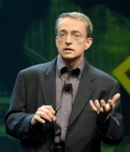 VMwares CEO Pat Gelsinger w&auml;hrend seiner Keynote.